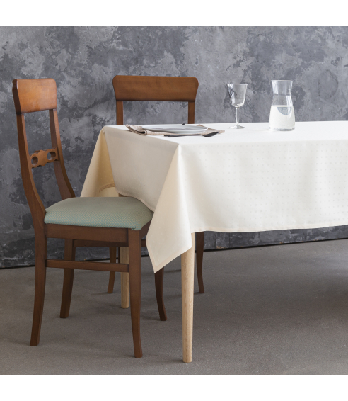 Laudlina „Peachy square“. Puuvillased laudlinad