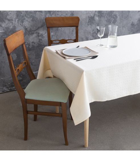 Laudlina „Peachy square“. Puuvillased laudlinad