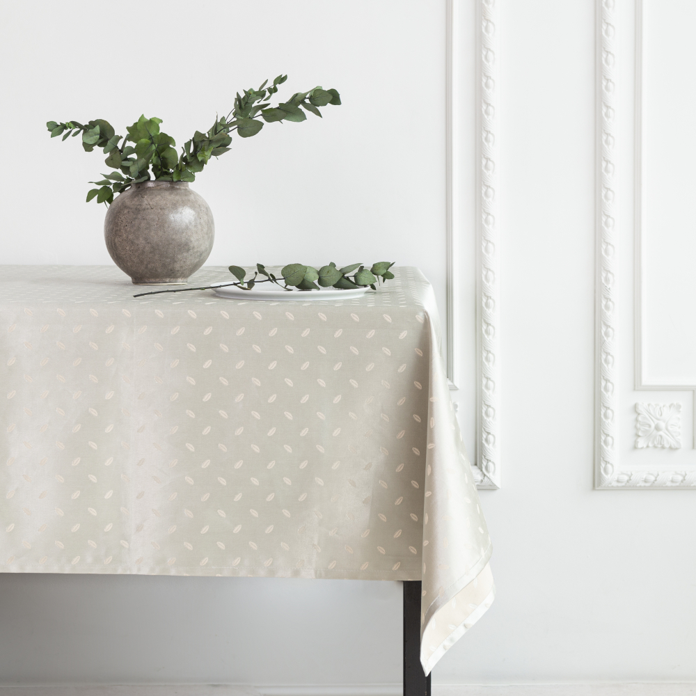 Laudlina „Tea beans“. Puuvillased laudlinad, 140x240 cm, 140x300 cm