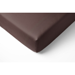 Satiinist kummiga voodilina „Chocolate“. Kummiga voodilinad, 140x200 cm, 150x200 cm, 180x200 cm
