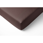 Satiinist kummiga voodilina „Chocolate“. Kummiga voodilinad, 90x200 cm, 140x200 cm, 160x200 cm, 180x200 cm
