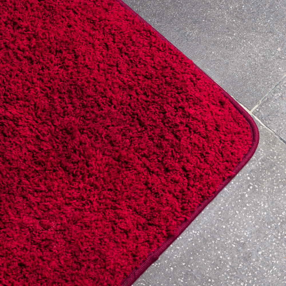 Vannimatt „Crimson“. Vannitoa vaibad, 55x90 cm