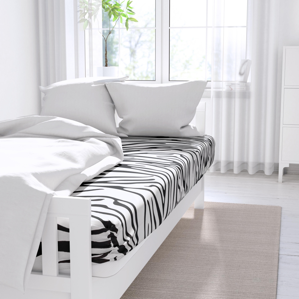 Voodilina „Zebra“. Voodilina, 150x220 cm