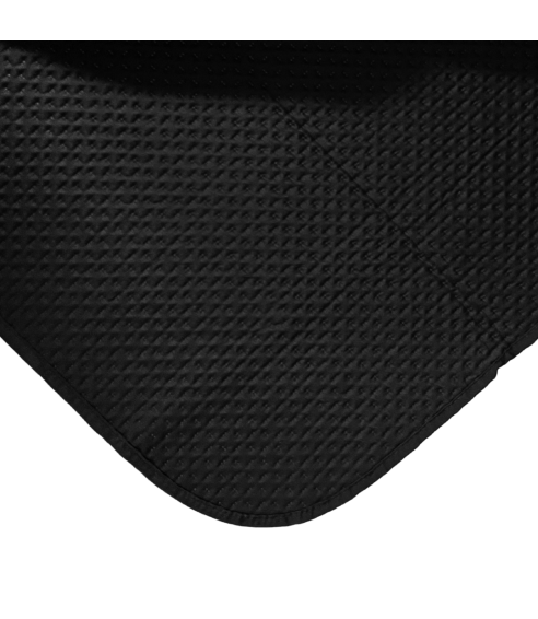 Voodikate „Black trapuntino Bedspread“. Pleedid