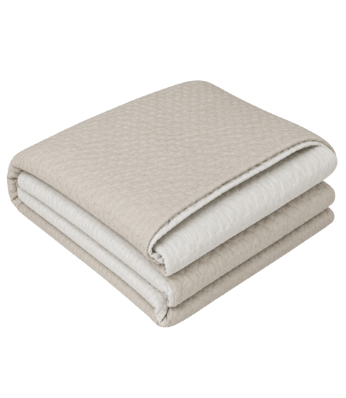 Voodikate „Cream trapuntino Bedspread“. Pleedid