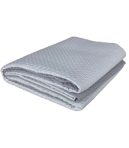Voodikate „Grey trapuntino Bedspread“. Pleedid