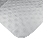 Voodikate „Grey trapuntino Bedspread“. Pleedid, 170x250 cm, 200x250 cm. Helehall voodikate pehme ja õrna tekstuuriga, lisades ruumile heledust. Voodikate „Grey trapuntino Bedspread“. Pleedid, 170x250 cm, 200x250 cm. Helehall voodikate pehme ja õrna tekstuuriga, lisades ruumile heledust.
