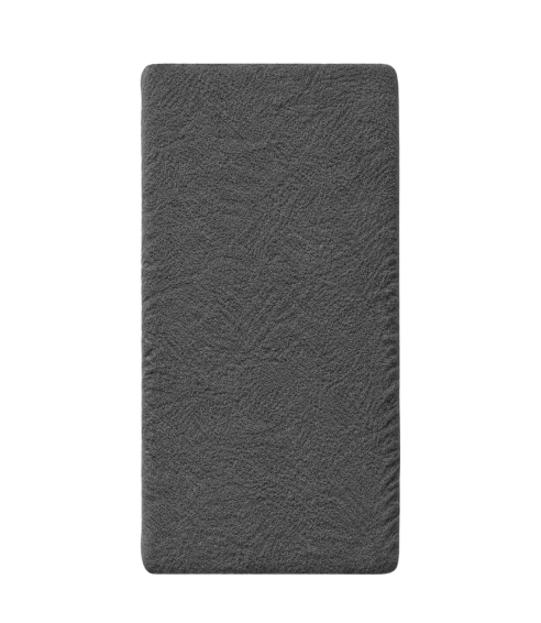 Kummiga voodilina „Dark grey frote“. Kummiga voodilina 90x200