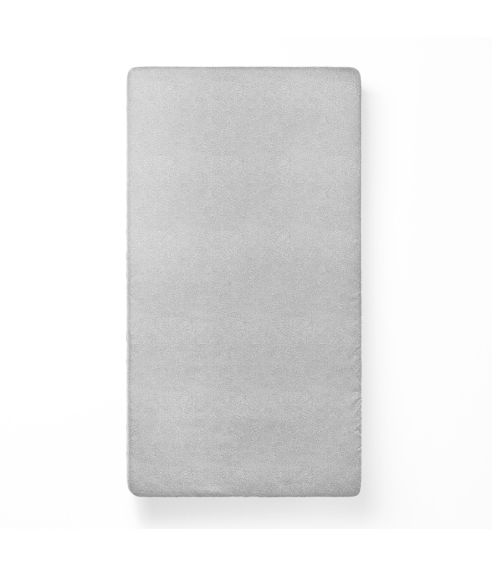 Kummiga voodilina „Light Grey Terry sheet“. Kummiga voodilina 160x200