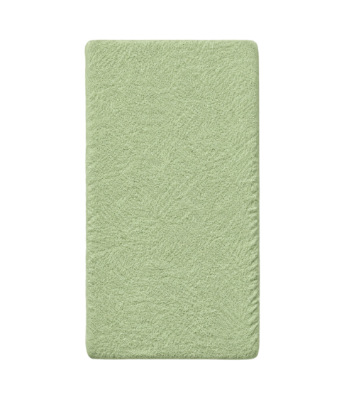 Kummiga voodilina „Olive frote“. Kummiga voodilina 90x200