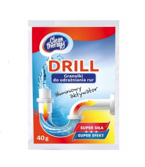 Kanalisatsiooni puhastusvahendid graanulid "Clean Therapy pellets". Puhastusained