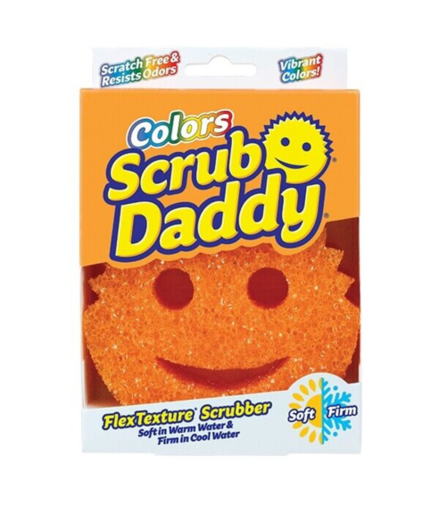 Puhastuslapp „Scrub Daddy Colors Orange“. Käsnad