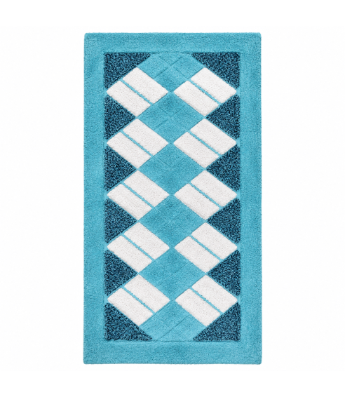 Vaip „Blue Diamond Mosaic Rug“. Vannitoa vaibad