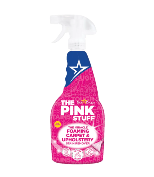 Vaiba puhastusvahendid "Carpet spray The Pink Stuff". Puhastusained