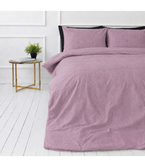 Linane voodipesu "Linen Blushfade". Linane voodipesu