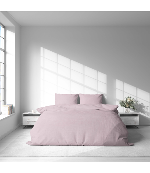 Linane voodipesu "Linen Rose". Linane voodipesu