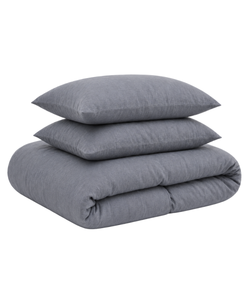 Linane voodipesu "Linen Grey oasis". Linane voodipesu