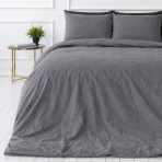 Linane voodipesu "Linen Grey oasis". Voodipesu komplektid 150x200, 140x200 cm, 150x200 cm, 160x200 cm, 180x200 cm, 200x200 cm, 200x220 cm, 220x240 cm