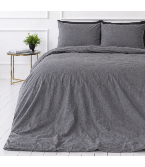 Linane voodipesu "Linen Grey oasis". Linane voodipesu
