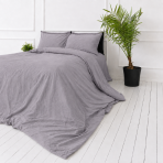 Linane voodipesu „Linen Pearl“. Voodipesu komplektid 150x200, 140x200 cm, 150x200 cm, 160x200 cm, 180x200 cm, 200x200 cm, 200x220 cm, 220x240 cm. Pehme hall lavendlitooni voodipesukomplekt rafineeritud disainiga. Linane voodipesu „Linen Pearl“. Voodipesu komplektid 150x200, 140x200 cm, 150x200 cm, 160x200 cm, 180x200 cm, 200x200 cm, 200x220 cm, 220x240 cm. Pehme hall lavendlitooni voodipesukomplekt rafineeritud disainiga.