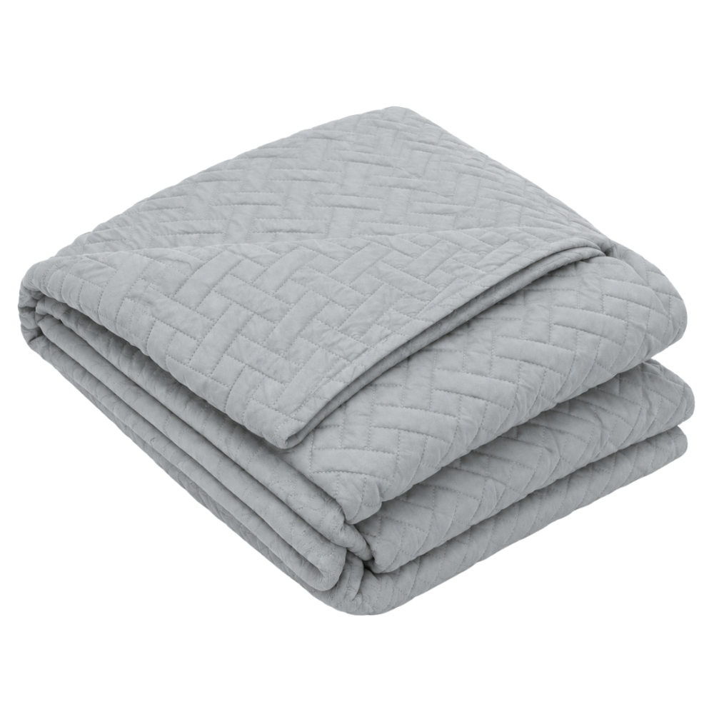 Voodikate „Bedspread Harbor“. Pleedid, 210x240 cm. Helehall voodikate peene geomeetrilise tepitud mustriga Voodikate „Bedspread Harbor“. Pleedid, 210x240 cm. Helehall voodikate peene geomeetrilise tepitud mustriga