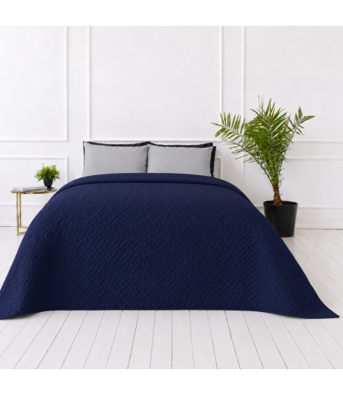 Voodikate „Bedspread Navy“. Pleedid