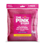 Mikrokiudlapp „Pink stuff microfibre“. Lapid, 30x30 cm. Pehme roosa mikrokiudlapp tõhusaks ja õrnaks puhastamiseks, mis sobib ideaalselt erinevate pindade puhastamiseks ja tolmu võtmiseks.