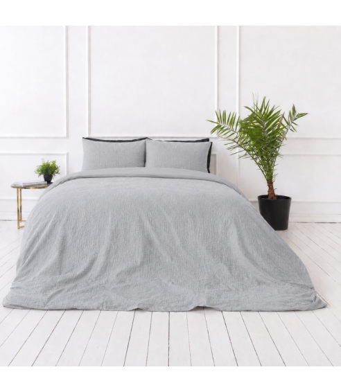 Musliinist voodipesu komplekt "Grey muslin". Voodipesu komplektid 200x200