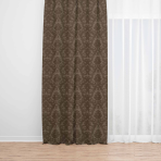 Öised kardinad „Green baroque curtain“. Kardinad, 140x250 cm. Roheline kardin keeruka žakaarse ornamendiga, lisades igale ruumile värskust ja elegantsi.