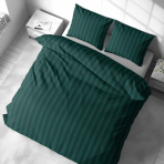 Padjapüürid "Green Stripes". Padjapüürid 50x70