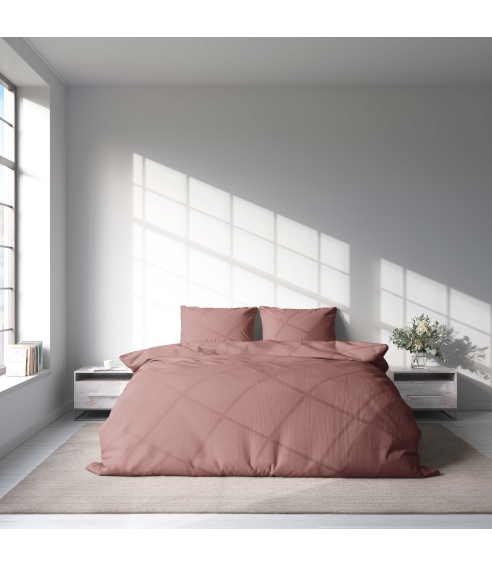 Voodipesu komplekt "Ash rose dark". Hotelli voodipesu