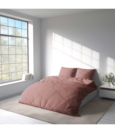 Voodipesu komplekt "Ash rose dark". Hotelli voodipesu