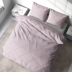 Voodipesu komplekt "Ash rose". Hotelli voodipesu, 140x200 cm, 160x200 cm, 200x200 cm, 200x220 cm, 220x240 cm. Stiilne tuhkroosi voodipesu komplekt, mis lisab teie magamistuppa rafineeritust.