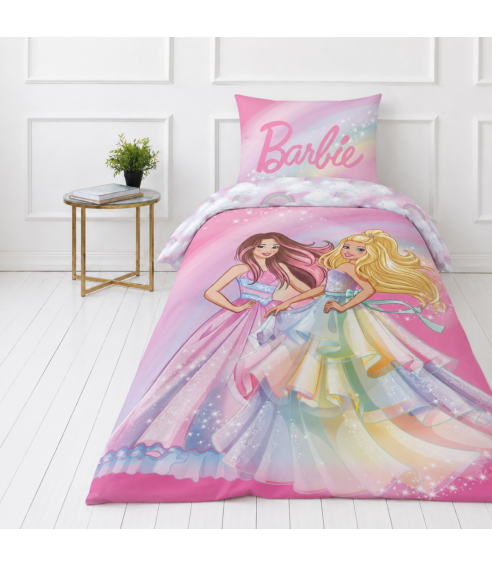 Voodipesu komplekt "Barbie". Puuvillane voodipesu