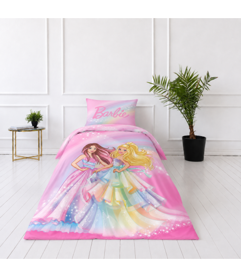 Voodipesu komplekt "Barbie". Puuvillane voodipesu