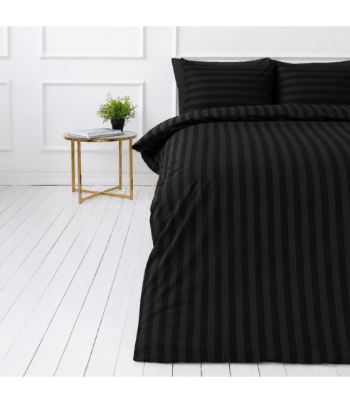 Voodipesu komplekt "Black Stripes". Hotelli voodipesu