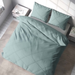 Voodipesu komplekt "Blue haze". Hotelli voodipesu, 140x200 cm, 200x200 cm, 200x220 cm. Elegantne helesinine voodipesu komplekt, mis on loodud selleks, et tuua teie magamisruumi rahu ja rahulikkust.