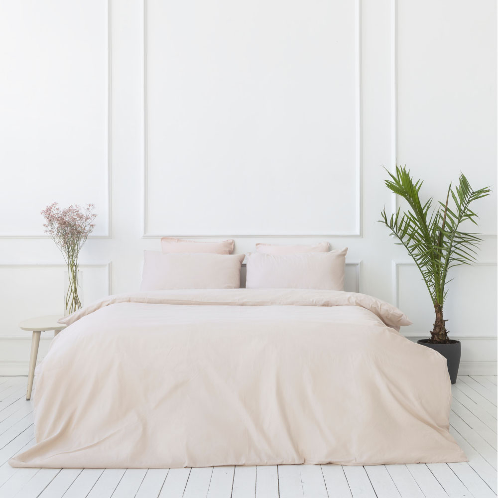 Voodipesu komplekt "Classic seashell". Puuvillane voodipesu, 140x200 cm, 200x200 cm, 200x220 cm, 220x240 cm
