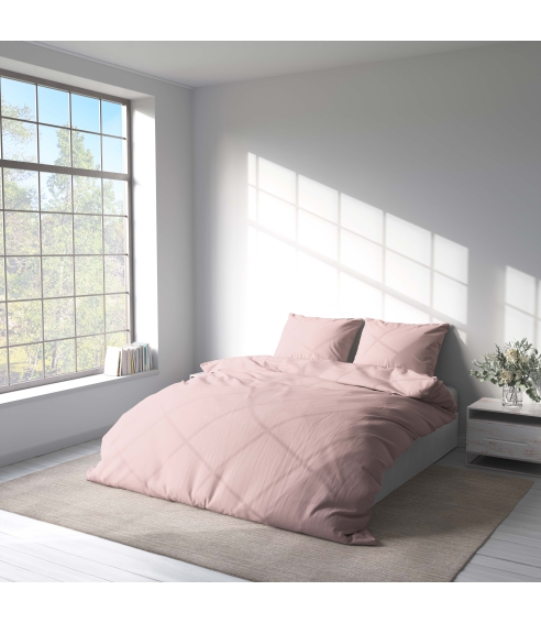 Voodipesu komplekt "Crystal pink". Hotelli voodipesu