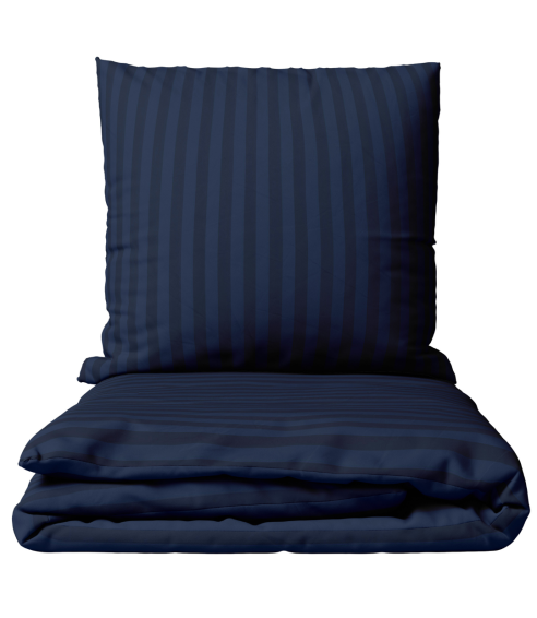 Voodipesu komplekt "Dark Blue Stripes". Voodipesu komplektid 140x200