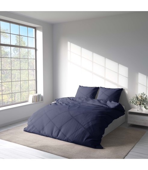Voodipesu komplekt "Deep cobalt". Hotelli voodipesu