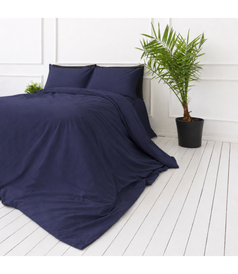 Voodipesu komplekt "Deep cobalt". Hotelli voodipesu