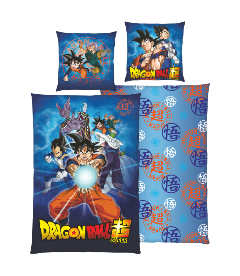 Voodipesu komplekt "Dragon Ball Super". Puuvillane voodipesu