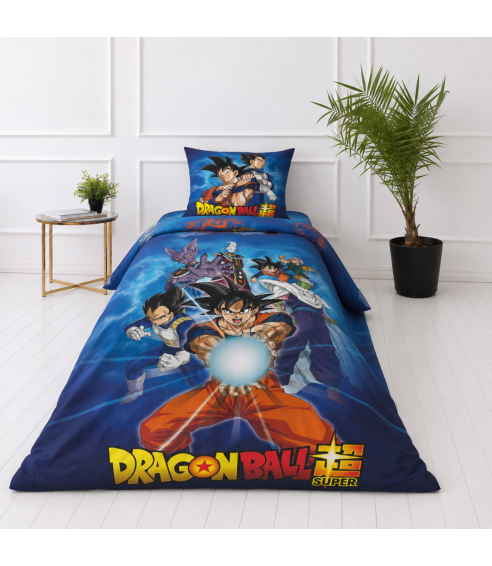 Voodipesu komplekt "Dragon Ball Super". Puuvillane voodipesu