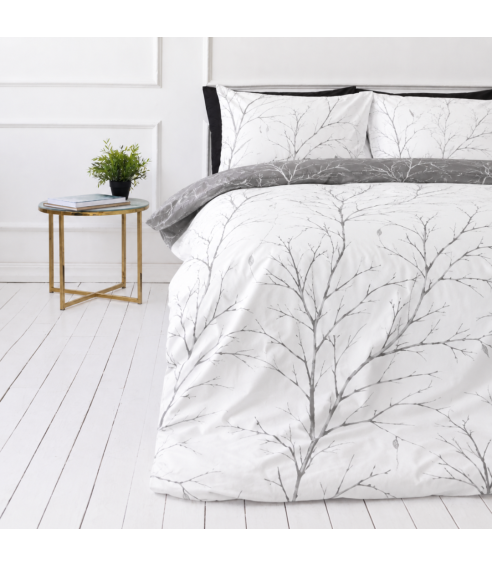 Voodipesukomplektid "Woodland Gray". Voodipesu komplektid 140x200