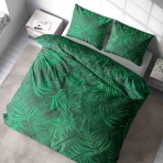 Voodipesu komplekt "Fern". Voodipesu komplektid 140x200, 140x200 cm, 160x200 cm, 200x200 cm, 200x220 cm. Rikkalikult roheline voodipesu, mida kaunistab silmatorkav sõnajalgade muster, mis meenutab looduslikku vaikust.