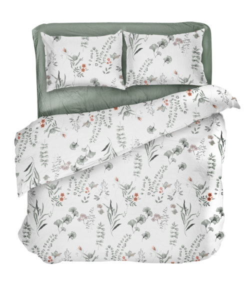 Voodipesu komplekt "Florescence". Puuvillane voodipesu