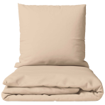 Voodipesu komplekt "Frappe". Beež voodipesu, 140x200 cm, 150x200 cm, 160x200 cm, 180x200 cm, 200x200 cm, 200x220 cm, 220x240 cm. Peen hallikaspruun voodipesukomplekt minimalistliku disainiga, lisades soojust ja hubasust.