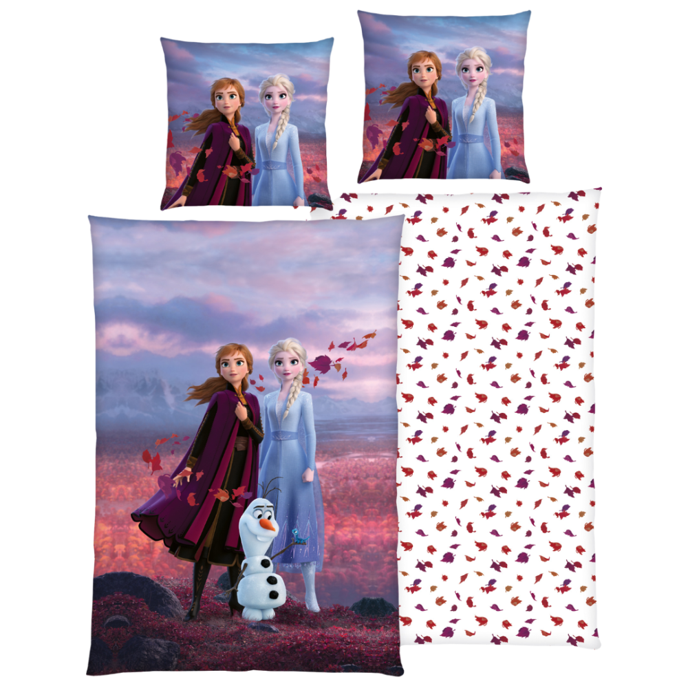 Laste voodipesu komplekt "Frozen". Puuvillane voodipesu, 135x200 cm. Lilla ja sinine voodipesukomplekt anna, elsa ja olafiga. Laste voodipesu komplekt "Frozen". Puuvillane voodipesu, 135x200 cm. Lilla ja sinine voodipesukomplekt anna, elsa ja olafiga.