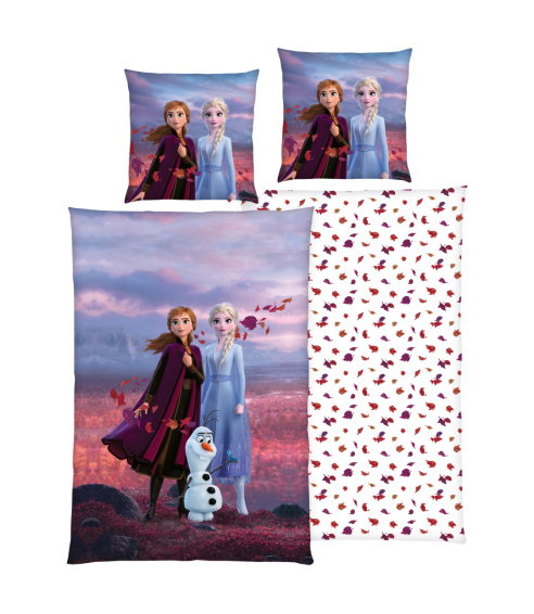 Laste voodipesu komplekt "Frozen". Puuvillane voodipesu